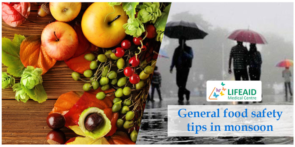 General Food Safety Tips in Monsoon